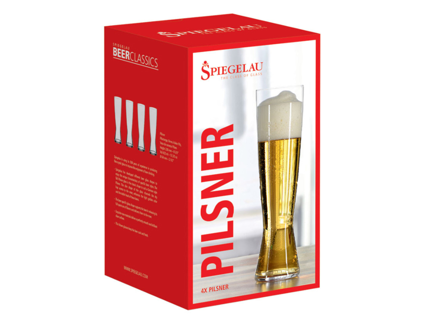 Ølglass Spiegelau Classics Tall Pilsner 4 stkproduct image #2