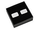 Mansjettknapper Milano Silver Rectangleproduct thumbnail #1