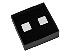 Mansjettknapper Milano Silver Squareproduct thumbnail #1