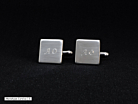 Mansjettknapper Milano Silver Squareproduct thumbnail #2