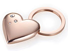 Nøkkelring Hjerte Troika Shiny Rose Swarovskiproduct thumbnail #1