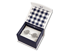Mansjettknapper Ox & Bull Silver Roundproduct thumbnail #2