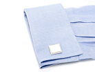 Mansjettknapper Ox & Bull Silver Squareproduct thumbnail #5