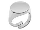 Vincenzo Signetring Herre Justerbar 925 Sterling Sølv WRHproduct thumbnail #1
