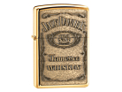 Zippo Jack Daniels High Polish Brassproduct thumbnail #1