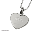 Halssmykke Inori Sparkly Heartproduct thumbnail #2