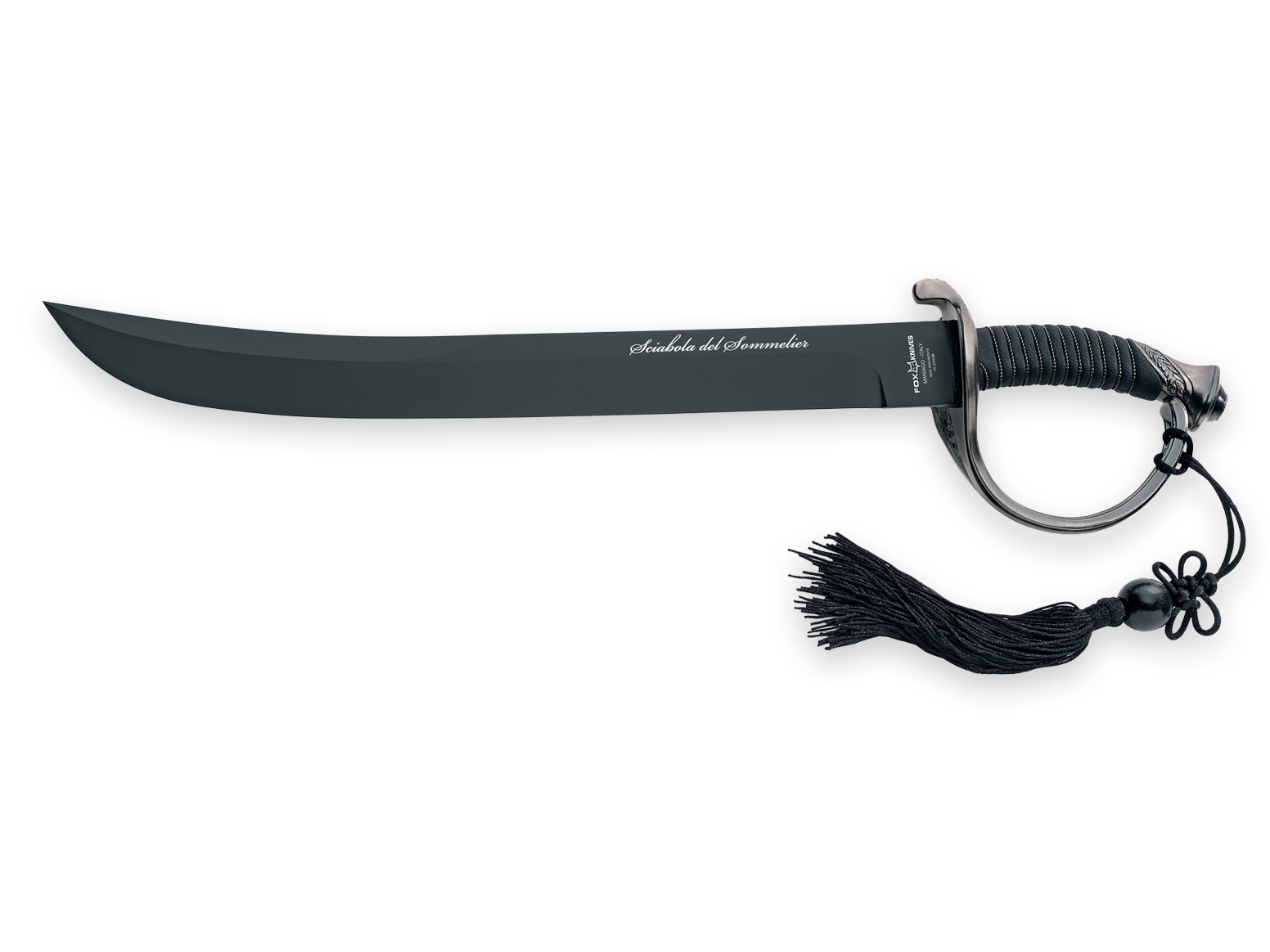 Champagnesabel Fox Sciabola del Sommelier Gun Metal Blackproduct zoom image #1