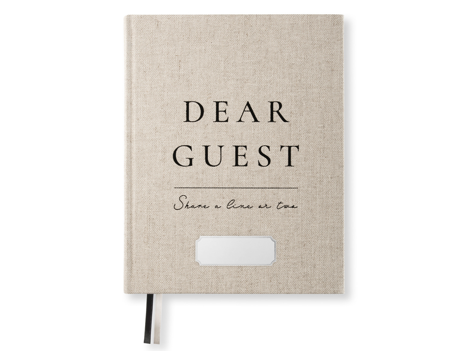 Gjestebok Paperstyle Large "Dear Guest" 201 x 255 mmproduct zoom image #1