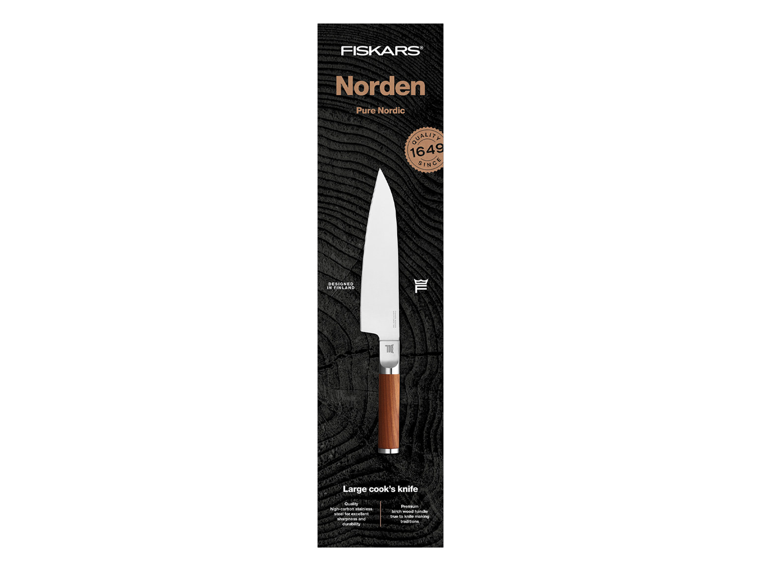 Kokkekniv Fiskars Norden 20 cmproduct zoom image #4