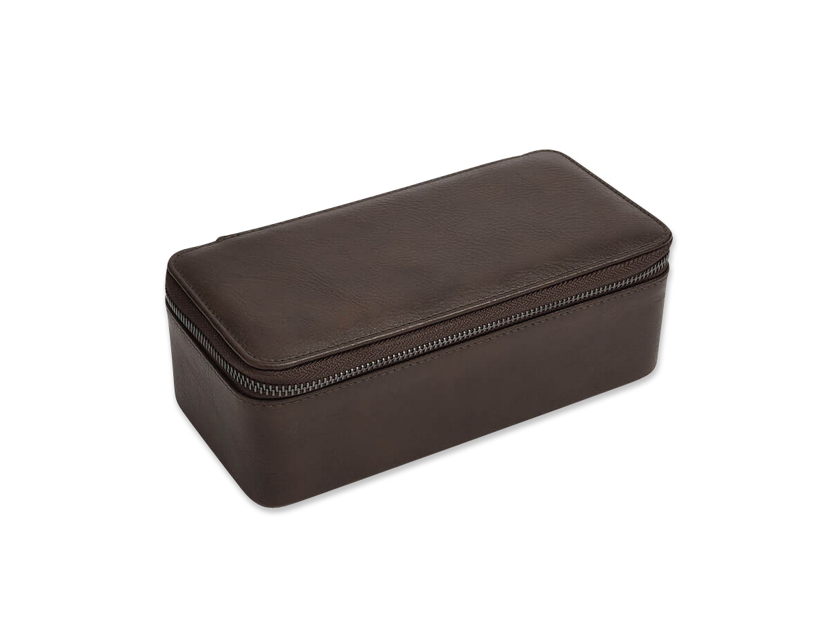 Klokke & Mansjettknappsboks Stackers Brun 2product zoom image #2