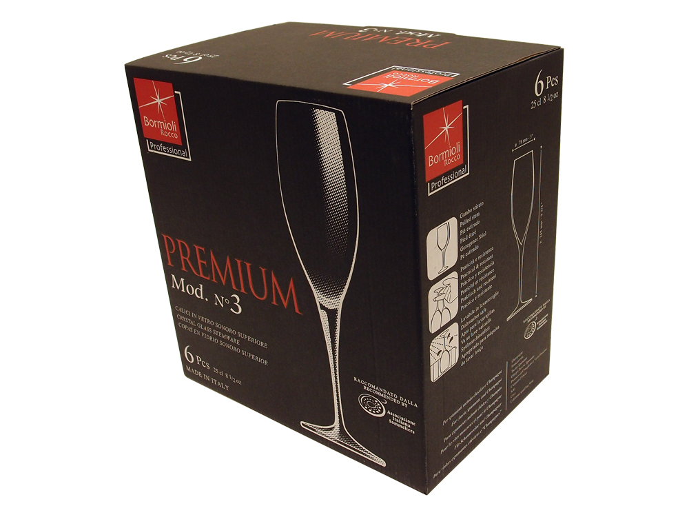 Champagneglass Bormioli Rocco Premium N3 6-pakkproduct zoom image #2
