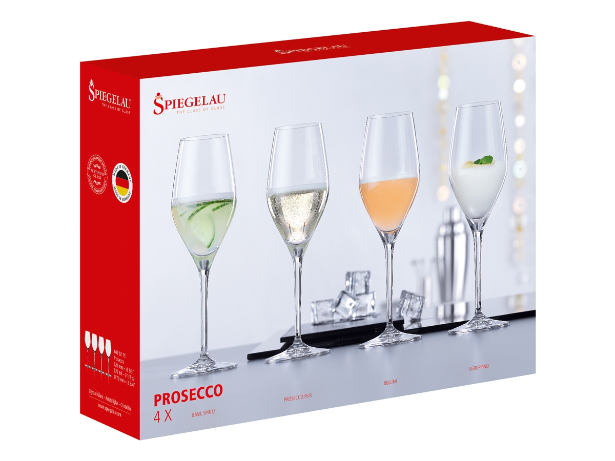 Proseccoglass Spiegelau Prosecco 4-pakkproduct zoom image #1