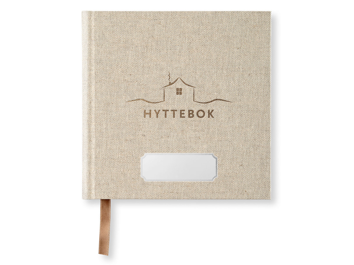 Hyttebok Paperstyle Beige 185 x 185 mmproduct zoom image #1