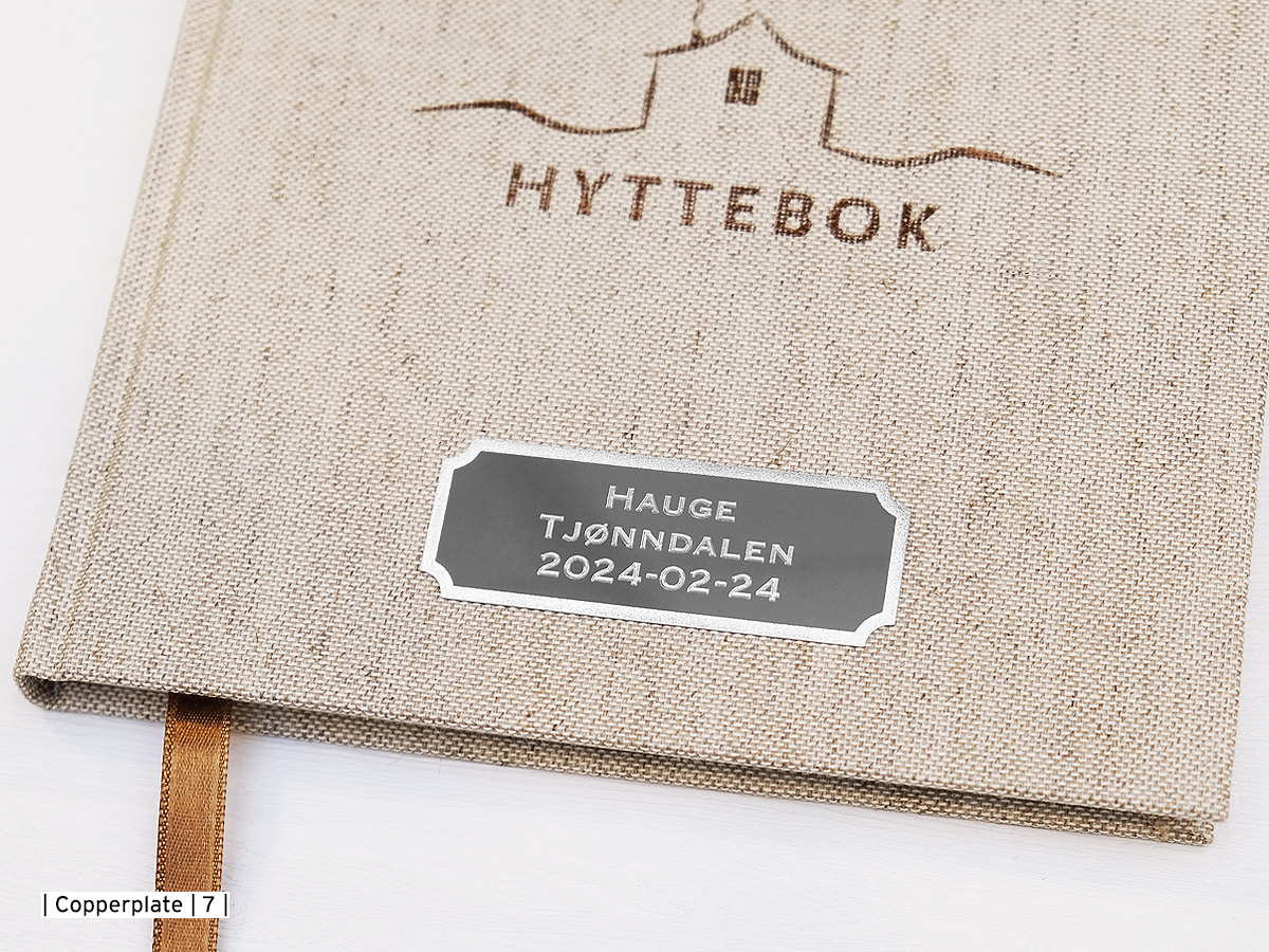 Hyttebok Paperstyle Beige 185 x 185 mmproduct zoom image #2