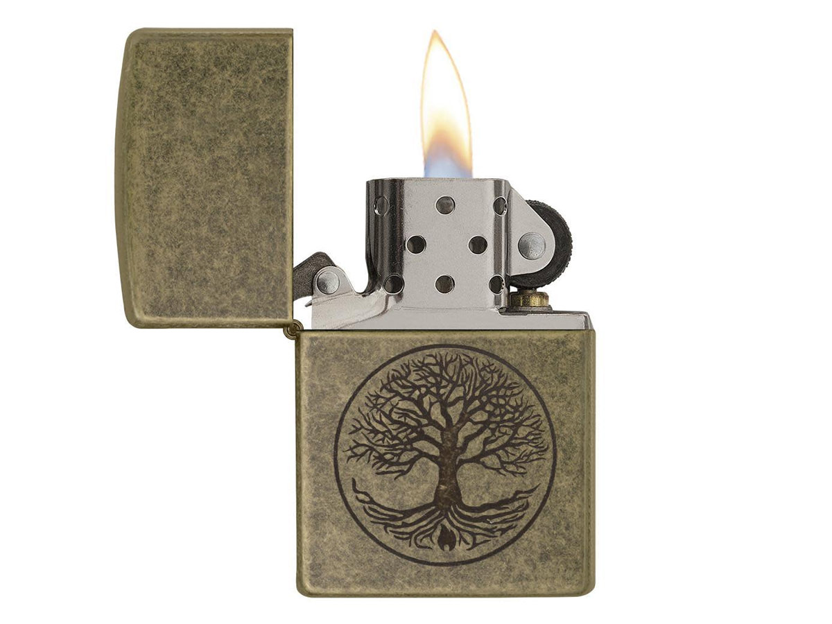 Zippo Antique Brass Tree of Lifeproduct zoom image #2